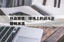 包含热血激情：球场上的战斗正酣畅淋漓的词条