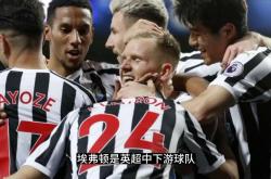 纽卡斯尔客场战胜埃弗顿，取得胜利
