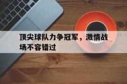 顶尖球队力争冠军，激情战场不容错过的简单介绍